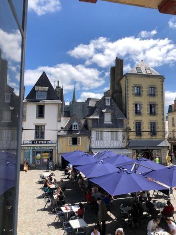 Grand Studio En Hyper Centre Apartment Quimper Luaran gambar