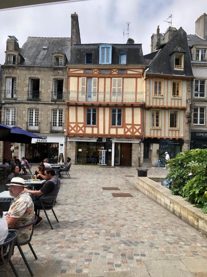 Grand Studio En Hyper Centre Apartment Quimper Luaran gambar